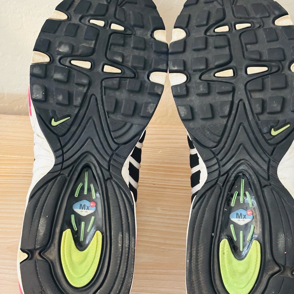 NIKE AIR MAX TAILWIND IV WOMEN "HYPER PINK" SIZE 10.5 ILLUSION GREEN RARE - Picture 10 of 10